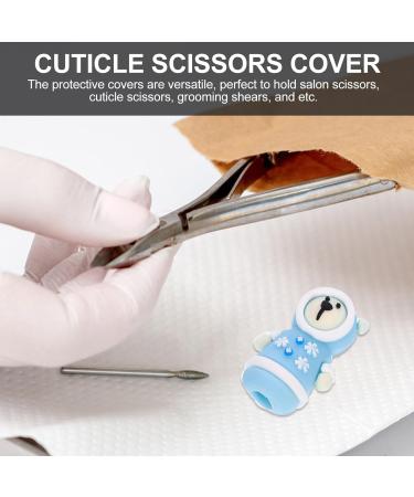 FOMIYES Silicone Cuticle Tweezers Cap Scissors Cuticle Nipper Cover Manicure Trimmer Cover Bear Cuticle Trimmer Sleeves Cartoon Tweezer Cover for Manicure Pedicure Tools - Buy Online on GoSupps.com