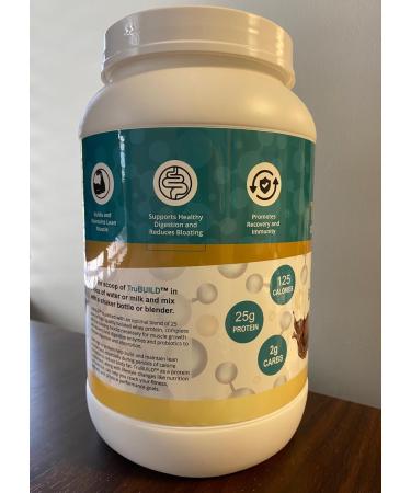 TruBUILD 100% Whey Isolate - Digestive Enzymes & Probiotics (Vanilla Cream) - 30 Servings | Best Protein Supplement for International Shipping - Buy Online on GoSupps.com