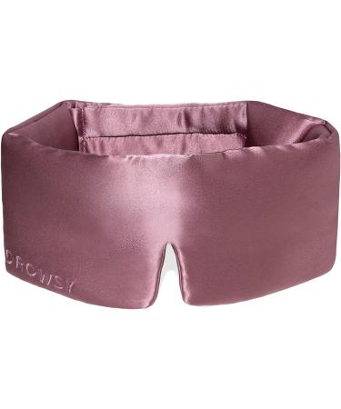 DROWSY Silk Sleep Mask Lovers Pack - Midnight Blue and Damask Rose Set - Buy Online on GoSupps.com