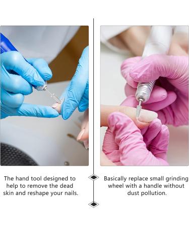 POPETPOP nail polisher nail polishing shape tools Nail Drill Bit nail drill head cuticle drill bits gel polishing head nail grinding tools metal drill bit Remover Tungsten steel conical - Buy Online on GoSupps.com