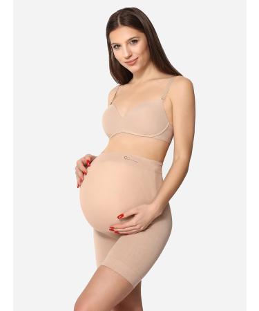Be Mammy Maternity Shorts 06 15 M - Beige | Women's Pregnancy Apparel - Buy Online on GoSupps.com