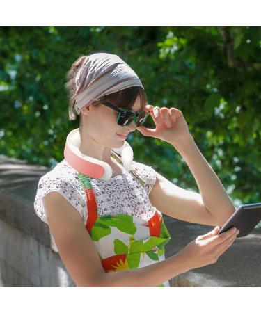 Generic Personal Cooling Tube Neck Wraps for Portable Cooling Neck Wraps - Personal Cooling Tube with Continuous Heat Absorption Cooling Tube Pink - Buy Online on GoSupps.com