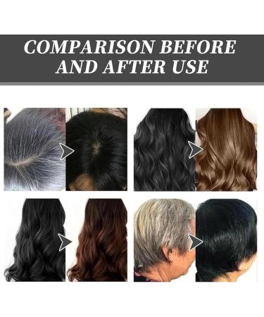 blmcoos Mild formula longlasting hair dye set plantbased hair dye cream singleagent floral dye shampoo singleagent nourishing hair dye cream for gray coverage Natural black - Buy Online on GoSupps.com