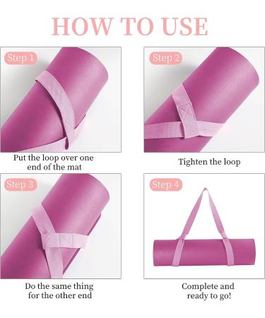 Adjustable Carrier Strap for Yoga Mat, Ski Boots, Roller Skates & More - Buy Online on GoSupps.com