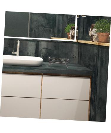 Amosfun 2 Pcs Four Leg Dish Towel Rack Soap Storage Kitchen Sink Rack Dish Sponge Rack Soap Holder Bath Sponges Sink Drain Rack Sinks Metal Kitchen Drain Rack Iron Household Storage Rack - Buy Online on GoSupps.com