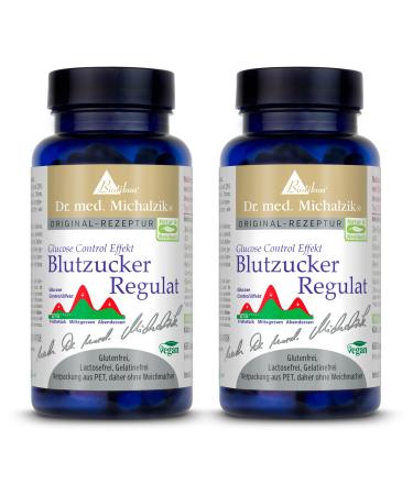Biotikon 120 Regulat Blood Sugar Capsules Dr. med. Michalzik - Each capsule contains 780 mg of blood sugar - Regulat Special Formula - Additive-Free - By BIOTIKON