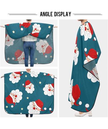 Waterproof Barber Cape - Cartoon Santa & Cheetah Haircut Bib for Men | Unisex Hair Cutting Cape - Buy Online on GoSupps.com