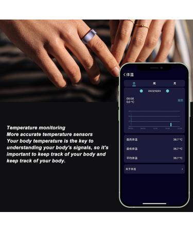 Wearable Smart Ring - Waterproof Health Tracker | Lightweight IP68 for Outdoor Sports - Rose Gold - Buy Online on GoSupps.com