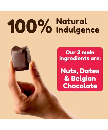 Vive Protein Bites Dark Chocolate Coated Mixed Box - Gluten Free High Fibre Vegan Snacks - Mini Protein Bars 120g (6 x 20g) - Buy Online on GoSupps.com