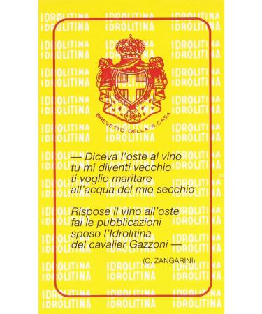 Ristora Idrolitina Preparato per Acqua da Tavola Lot de 15 sachets de pr paration pour eau de table + porte-cl s Beni Culinari - Buy Online on GoSupps.com