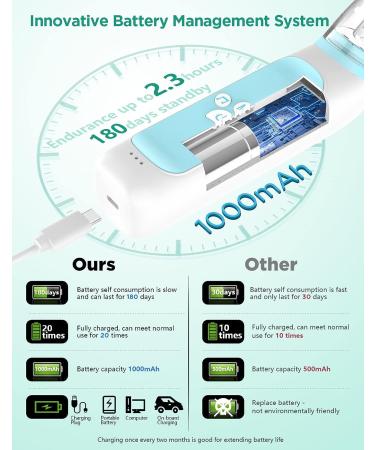 Koalababy Large Flow Electric Nasal Aspirator - 2023 Newest Baby Nose Cleaner with 3 Silicone Tips, 3 Suction Levels, Music & Light Function - Blue - Buy Online on GoSupps.com