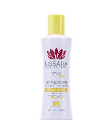 LISSARA - Brazilian Tannin Smoothing - Formalin Free - NATURAL ACTIVE - Anti Frizz - Deep Rejuvenating Care - Smokeless No Odo