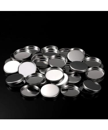 Pangda 50 Pack Empty Round Metal Tin Palette Pans for Eyeshadow Blush & Lipstick - 26 mm Organizer for Magnets - Ideal for Cosmeticians - Buy Online on GoSupps.com
