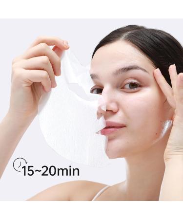 WIS Intensive Hydrating Facial Mask - 10 Pack with Hyaluronic Acid for All Skin Types | Anti-Aging Pore Minimizing Skin Repair - Buy Online on GoSupps.com