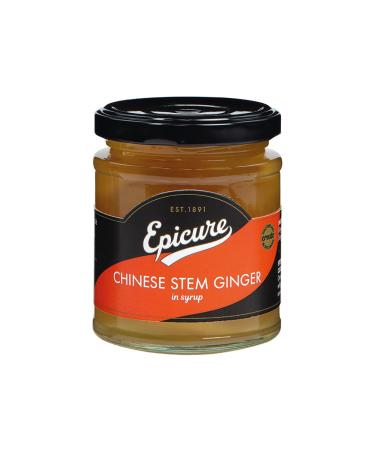 Epicure Chinese Ginger Stems in Syrup, 225g (Pack of 6)