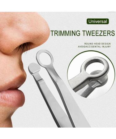 Jojomis Universal Tweezers for Nose Hair & Eyebrow Care - Precision Grooming Tools - Buy Online on GoSupps.com