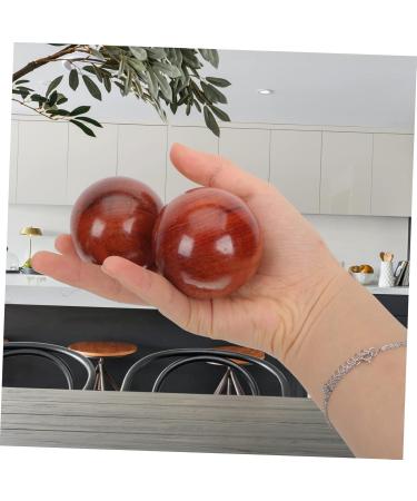 Frcolor 4-Piece Wooden Health Balls - Hand Training & Massage Balls | Fitness & Gym Equipment - Buy Online on GoSupps.com