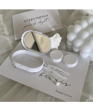 Bedart Artist Portable Contact Lens Containers - Candy Colors Travel Kit with Mirror Tweezers & Tools - Perfect for Daily Use Outdoors - Buy Online on GoSupps.com