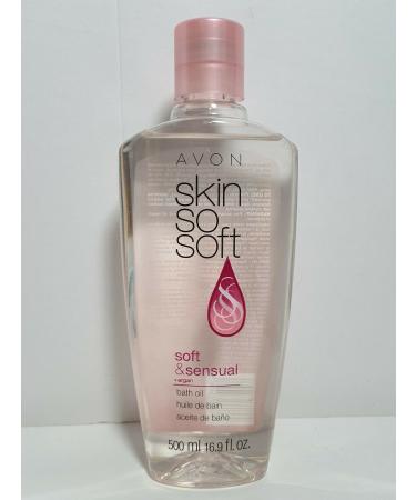 Avon Skin so Soft, Soft & Sensual Bath Oil, 16.9 Oz