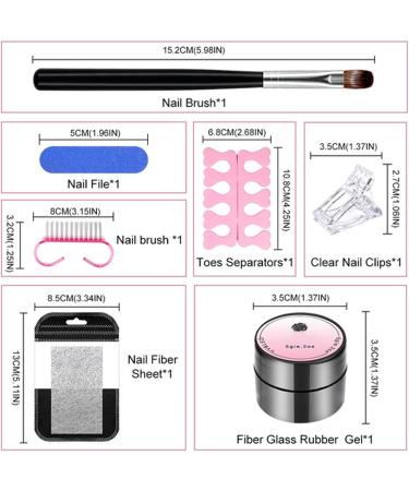  Generisch Nail Repair Kit | 5g Glue Tweezers Nail File | Nail Fixing Gel for Women and Girls Daily Nail Care for Broken Nails Cracks Manicure - Buy Online on GoSupps.com