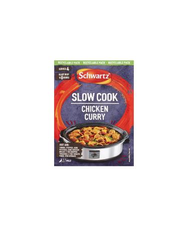Schwartz Slow Cooker Chicken Curry Recipe Mix 33g - Pack of 6