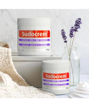 Sudocrem - Diaper Rash Cream for Baby Soothes Heals and Protects Relief and Treatment of Diaper Rash Zinc Oxide Cream - 400g 400g (Pack of 1) - Buy Online on GoSupps.com
