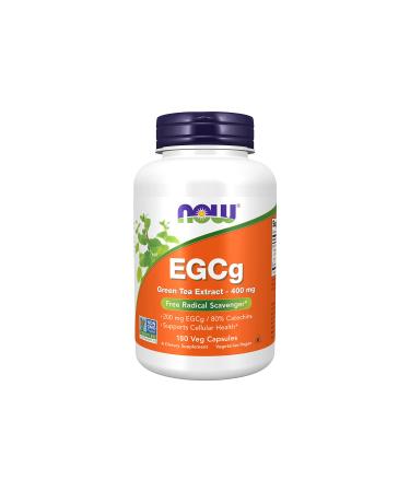Now Foods EGCg Green Tea Extract 400 mg 180 Veg Capsules