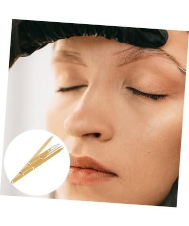 Mipcase Eyebrow Scale Make up Kit Calipers T Tool Eyebrow Drawing Tool Second Generation Eyebrow Shape Set 1 count (Pack of 1) Golden - Buy Online on GoSupps.com