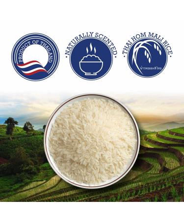 Royal Elephant Premium Thai Jasmine Rice 2lb - NON-GMO, Gluten-Free, Kosher & Cholesterol Free - Buy Online on GoSupps.com