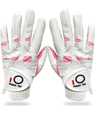 Lovmead Women's Leather Golf Gloves | All-Weather 3D Performance Slipproof Comfort S-XL - Perfect for Summer Play - Buy Online on GoSupps.com
