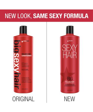 SexyHair Big Volumizing Shampoo/Conditioner | Provides Moisture and Hydration | SLS & SLES Sulfate Free | All Hair Types - Buy Online on GoSupps.com