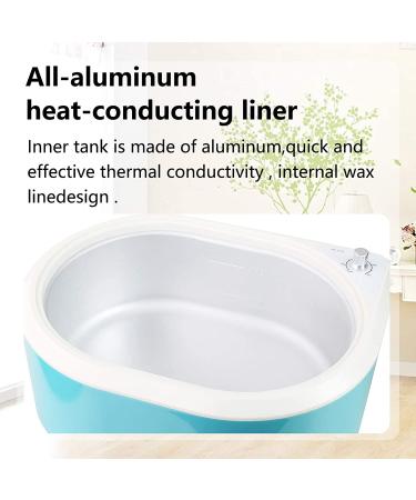 Paraffin Wax Machine for Hand and Feet - Quick Heating Spa Wax Warmer (Green) - Buy Online on GoSupps.com