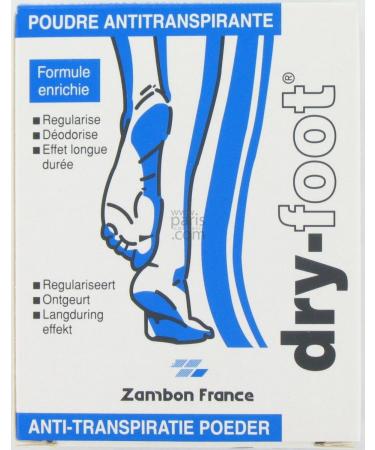 Dry Foot Antiperspirant Powder - 10 Y Sachets