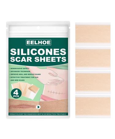 Silicone Gel Scar Patch Fades Stretch Marks Burn Scar Patch Smooth Skin Skin Patch Hydrate Facial One Size A
