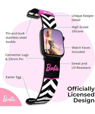 Barbie Smartwatch Band Officially Licensed Compatible With Every Size & Series Of Apple Watch - Buy Online on GoSupps.com
