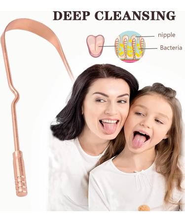 Yuhang Adjustable Copper Tongue Cleaner | U-Shape Oral Care Tool for Fresh Breath | 13cm with Individual Box - Buy Online on GoSupps.com