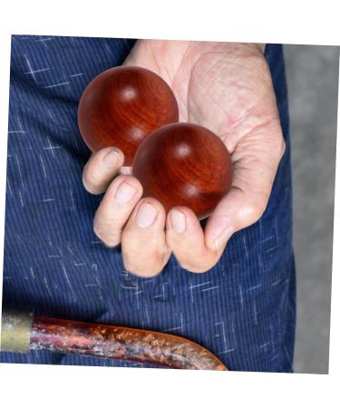 Buy Beavorty 6-Pack Fitness Massage Balls - Stress Relief & Crafting Balls - Wooden Handballs (5x5cm Set of 3) - Buy Online on GoSupps.com