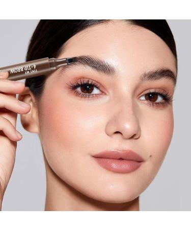 Boobeen Liquid Eyebrow Pen - Waterproof Microblading Brow Pencil with Precision Tip Applicator | Long-lasting Eye Makeup | International Shipping - Buy Online on GoSupps.com