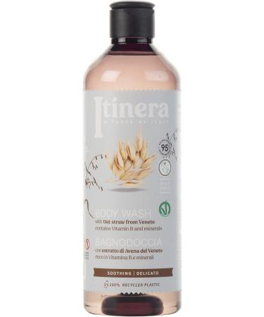  sarcia.eu ITINERA - Soothing body wash with oats from Veneto 95% natural ingredients 370 ml 4 pieces - Buy Online on GoSupps.com