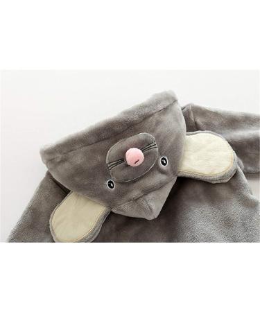 ACMEDE Hooded Baby Bathrobe for Boys & Girls | Soft Nightwear 0-24 Months | 100cm - Buy Online on GoSupps.com