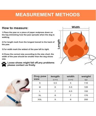 Neuwee Waterproof Dog Shoes - Anti-Slip Reflective Straps Size S (Orange) | Paw Protection for All Dog Sizes - 4-Pack - Buy Online on GoSupps.com