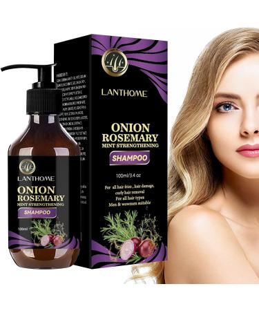  Goowafur Rosemary and onion shampoo - Scented anti-frizz shampoo - 300 ml - Does not damage hair growth - Protective thickening - Smooth hair - Regulates humidity - Moisturizing Goowafur - Buy Online on GoSupps.com