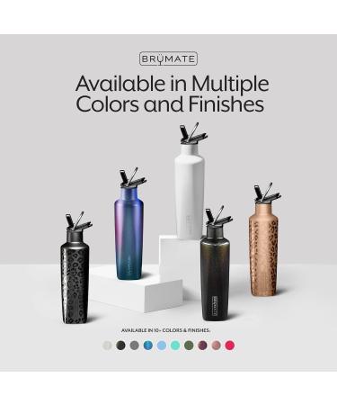 BrüMate ReHydration Leakproof Insulated Water Bottle with Straw Stainless Steel Water Canteen - 25 Oz - Buy Online on GoSupps.com