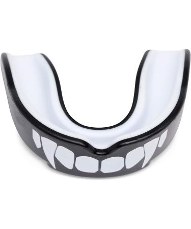 UK Warrior Vampire Mouth Guard Gumshield Guard Contact Sports Gum Shield Rugby Boxing Hockey Kickboxing MMA Judo Karate Fits Adult & Children - Buy Online on GoSupps.com