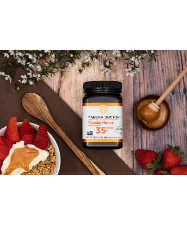 Manuka Doctor Multifloral Manuka Honey MGO 35+ - 17.6 oz (500g) - Premium Health Boost - Buy Online on GoSupps.com