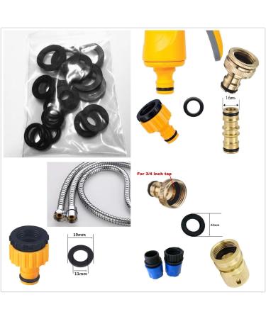TOPWAYS 6x Y Piece Hose Connector - Plastic Trousers Splitter (3 Way) for Efficient Hose Branching | Durable Hose Divider and Branch Connecting Solution - Buy Online on GoSupps.com