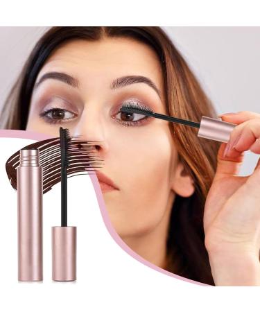Waterresistant mascara makeup mascara waterresistant volume lengthening longlasting eye makeup for wedding date evening on the go party dance ball brown - Buy Online on GoSupps.com