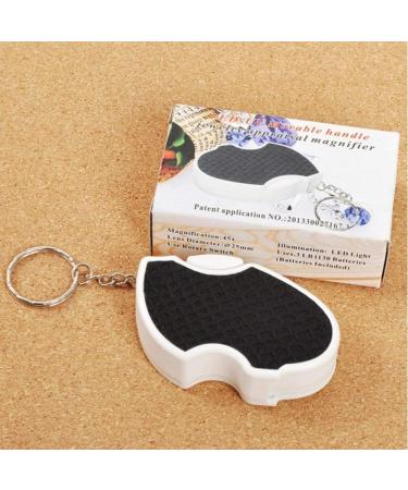 45 Times Hand Held Lighting HD Magnifying Glass for Elderly Children Professionals Reading Books Checking Circuits Experimental Research Magnifiers - Buy Online on GoSupps.com