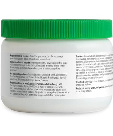 Organika Electrolyte Energy- Pre-Workout 2g of Creatine Natural Yerba Mate Caffeine Inositol- Passionfruit Guava Flavour- 180g - Buy Online on GoSupps.com