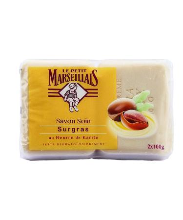 Le Petit Marseillais Shea Butter Solid Soap Beurre de Karite French Savon Solide 200 grams